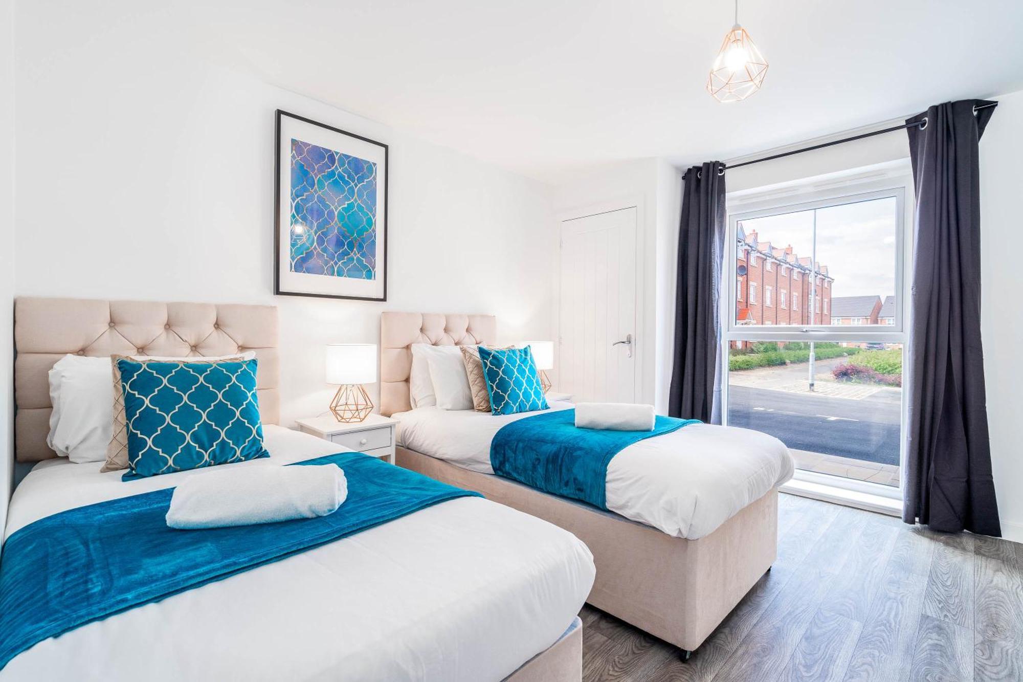 Luxury Apartment - Twin Beds - Selly Oak - Off-Street Parking - Free Netflix & Wifi - Top Rated 9Cc Μπέρμιγχαμ Εξωτερικό φωτογραφία